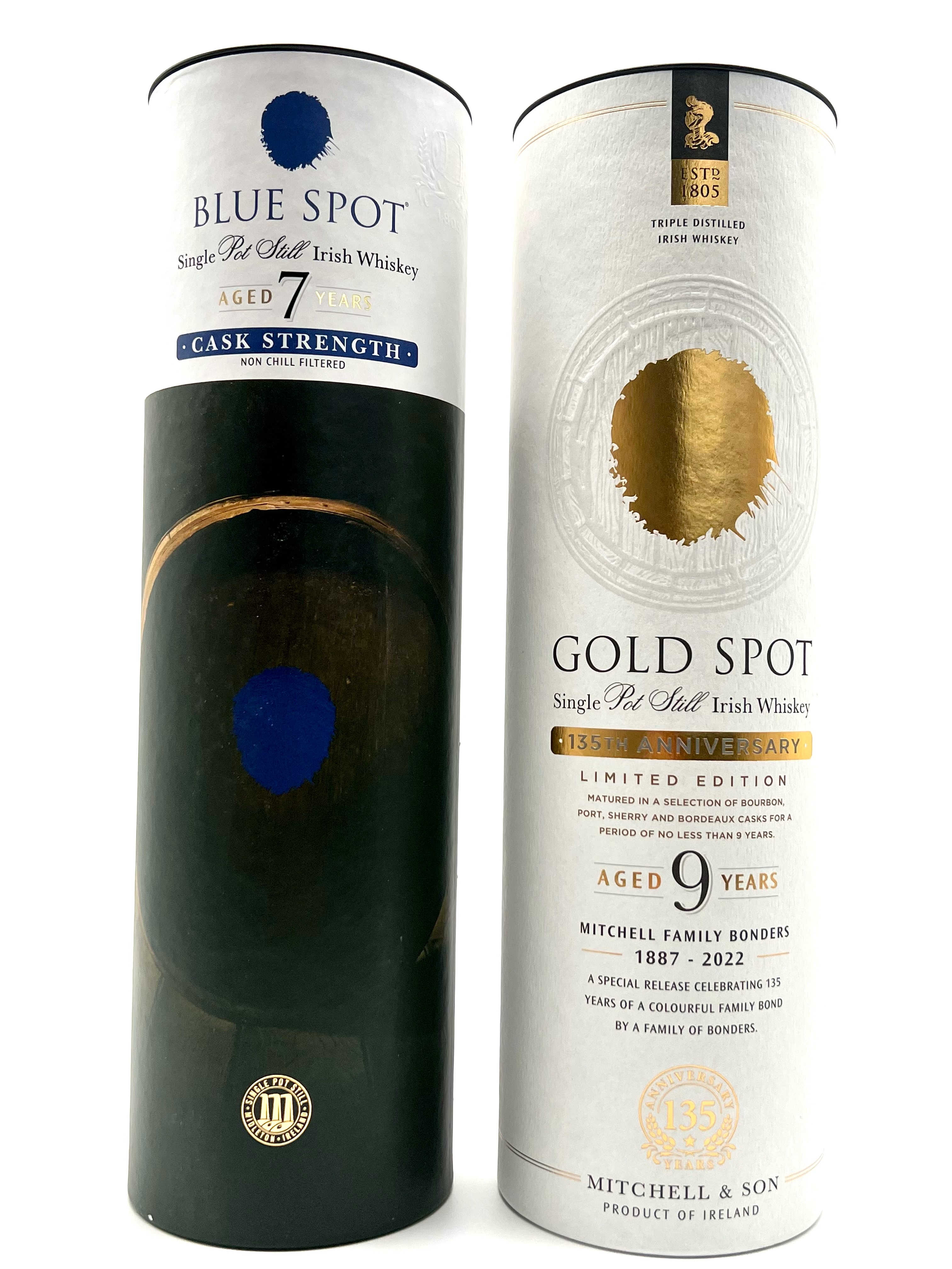 Mitchell & Son Blue Spot & Gold Spot Whiskey Bundle
